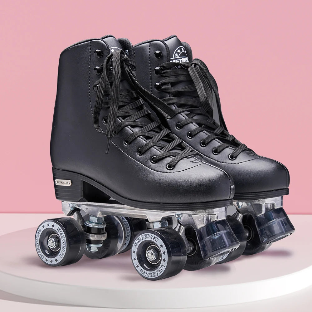 New Product Quad Four Wheel Roller Skates Double Adjustable Double Row Roller Skates Wholesale Kids Roller Skates