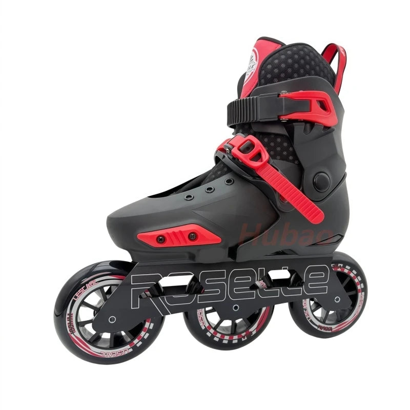 Hubao Speed Skates 3*100mm Wheels Kids Youth Inline Skates Roller Skates Size 29-40 Blue Pink Black