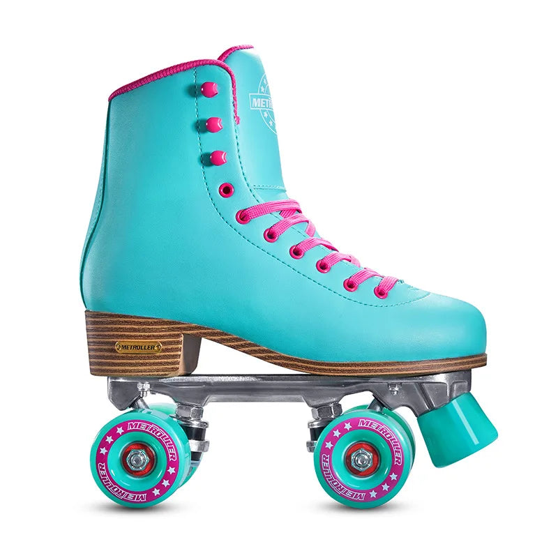 New Product Quad Four Wheel Roller Skates Double Adjustable Double Row Roller Skates Wholesale Kids Roller Skates