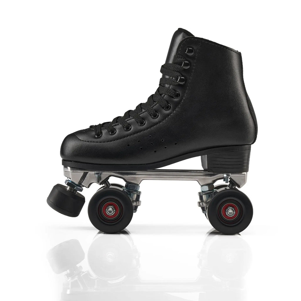 Men Women Quad Roller Skates Rink Use, Adjustable Big Brake Roller Shoes with Shock Absorbing, Breathable Comfort Fit Durable