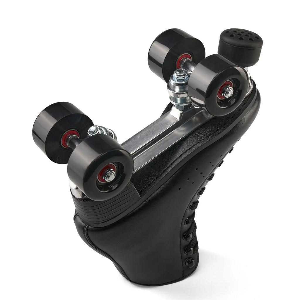 Men Women Quad Roller Skates Rink Use, Adjustable Big Brake Roller Shoes with Shock Absorbing, Breathable Comfort Fit Durable