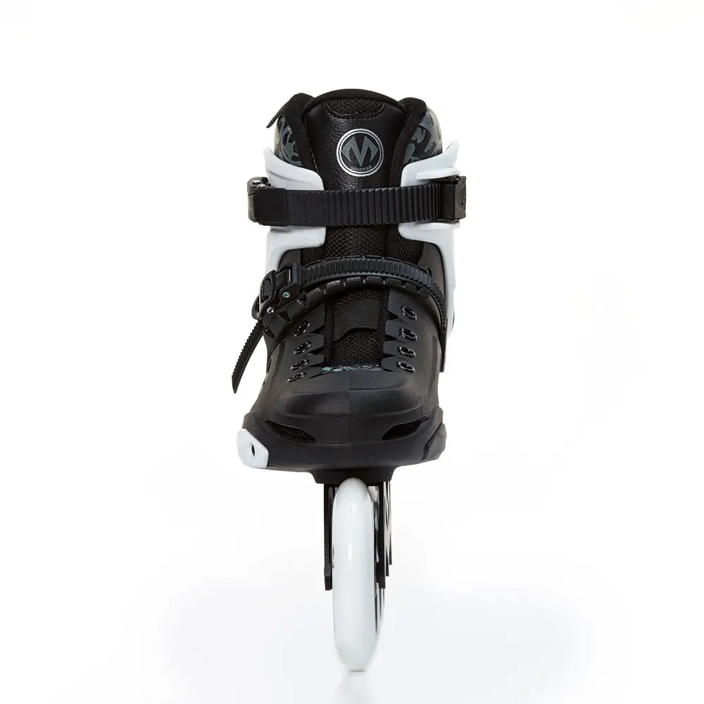 2025 New SY Adult Large Size 110mm Inline Slalom Skates Racing Roller Skating with Aluminum Frame PP Chassis Skates Shoe Made
